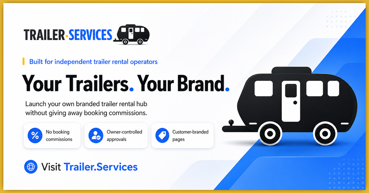 Trailer.Services | Branded Trailer Rental System